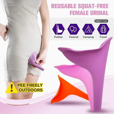 Reusable Squat-Free Female Urinal