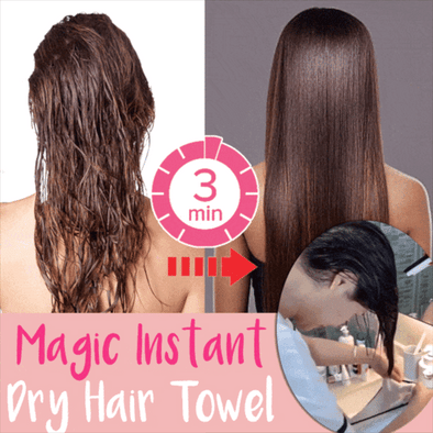 Magic Instant Dry Hair Towel