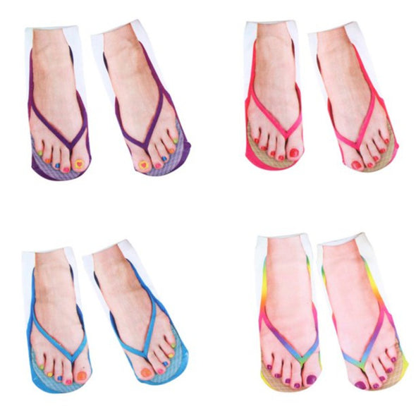 3D Printed Flip Flops Socks