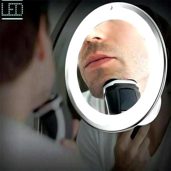 Magnifying LED Makeup Mirror
